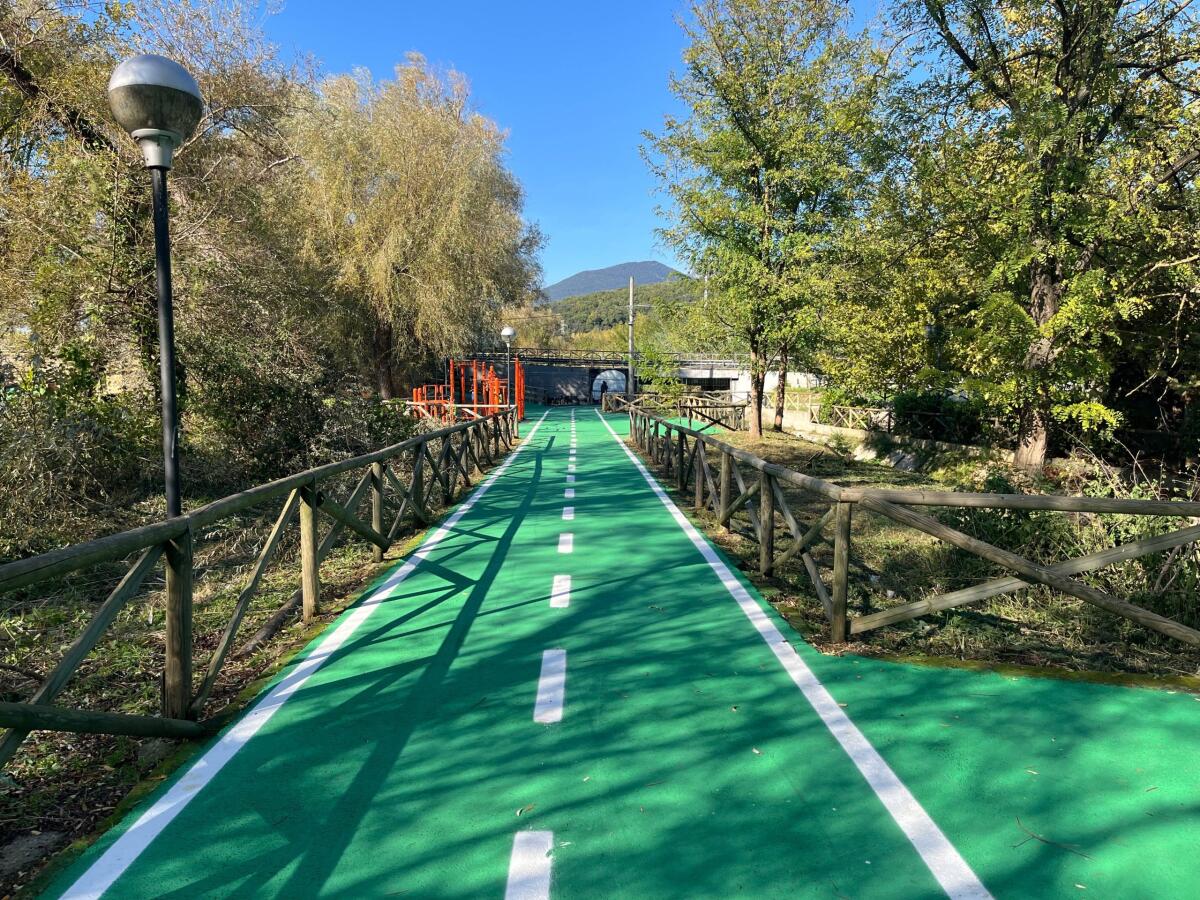 Sabato inaugurazione della nuova pista ciclopedonale di Telese Terme - 