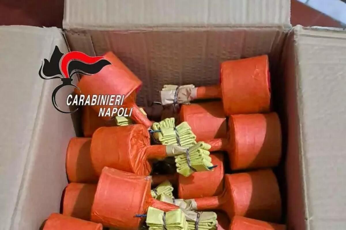 Ecco la bomba Sinner, maxi sequestro di fuochi illegali - 