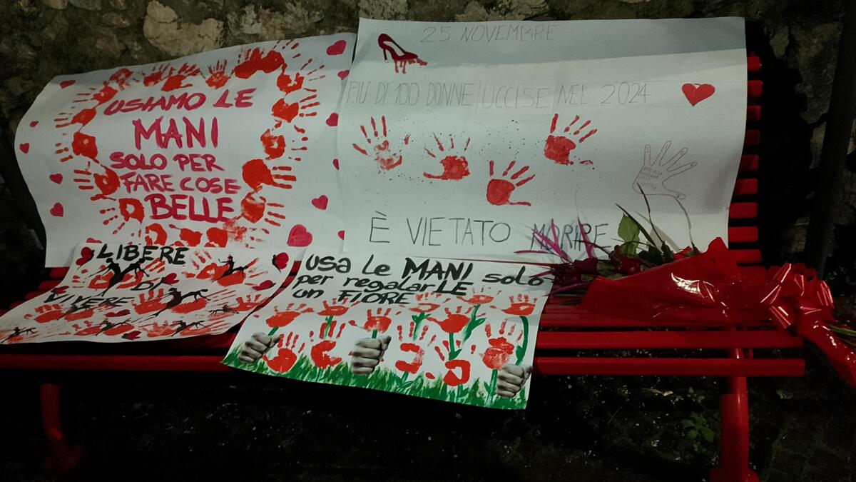 Volturara Irpina unita nella Giornata Internazionale Contro la Violenza sulle Donne. - 