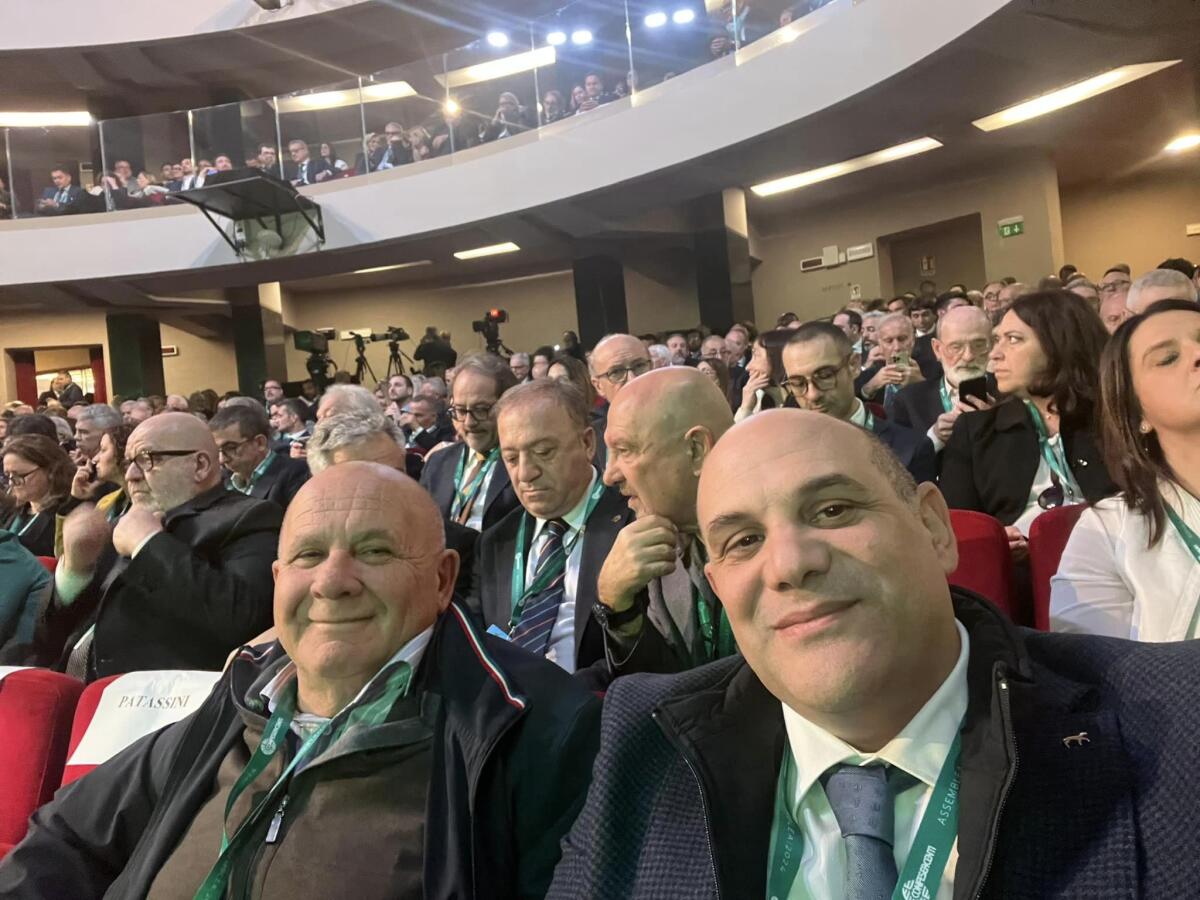 Marinelli all'assemblea nazionale della Confesercenti, alla presenza del presidente Mattarella - 