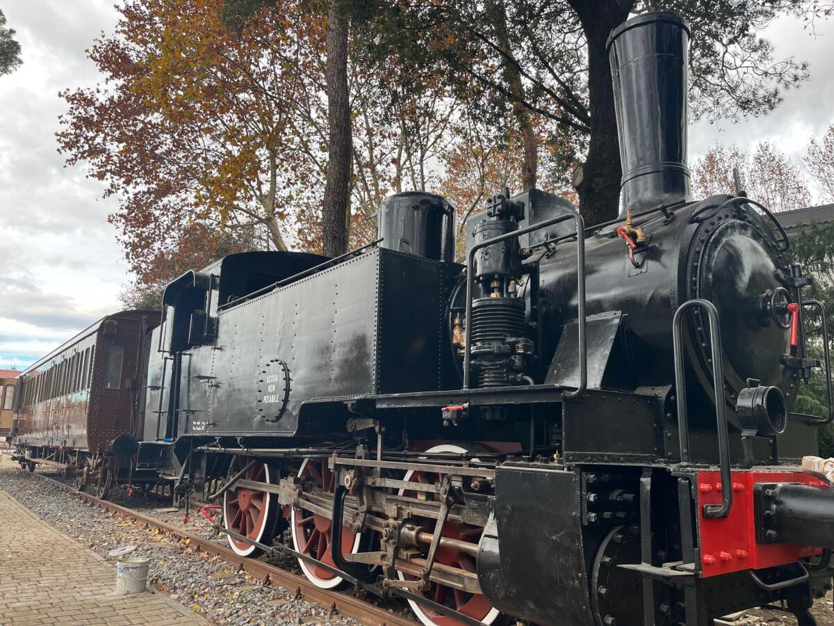 Telese Terme, inaugurazione treno storico con il Sottosegretario Ferrante. - 