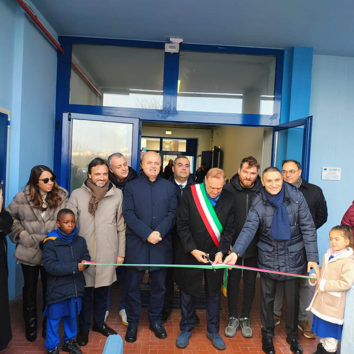 Consegnata simbolicamente palestra scolastica del plesso San Modesto - 
