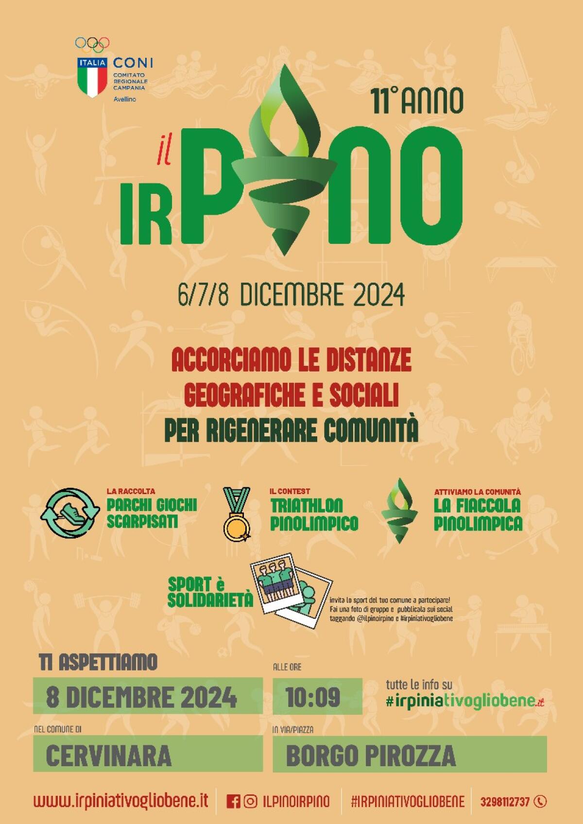 Il Pino Irpino e il Tgr Campania al Borgo Pirozza di Cervinara - 