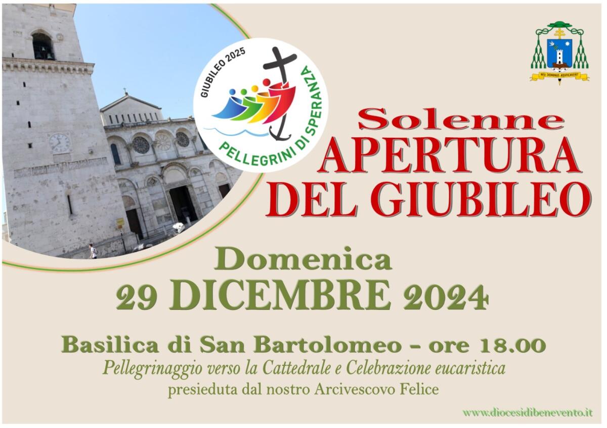 Domenica solenne apertura dell’Anno giubilare, senza aprire alcuna porta santa. - 