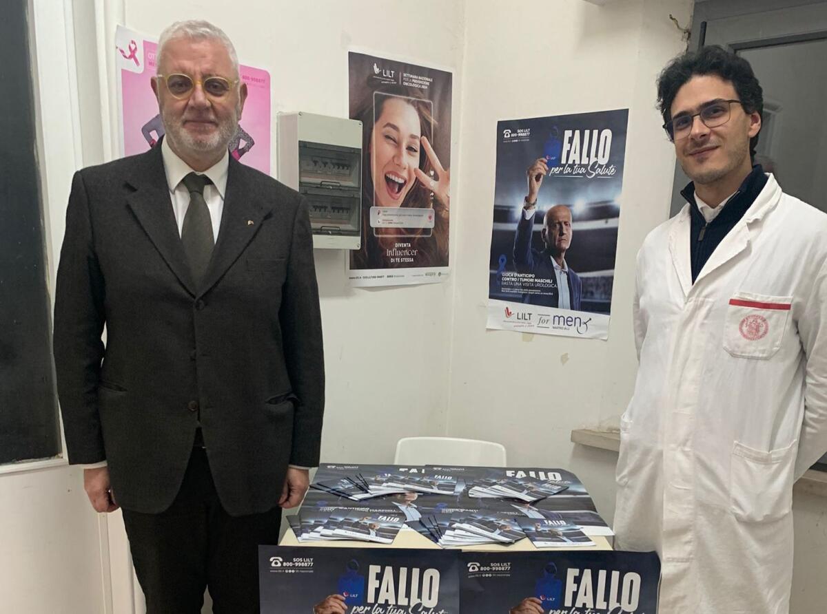 Grande successo per la campagna prevenzione tumori maschili “LILT for MEN”. - 