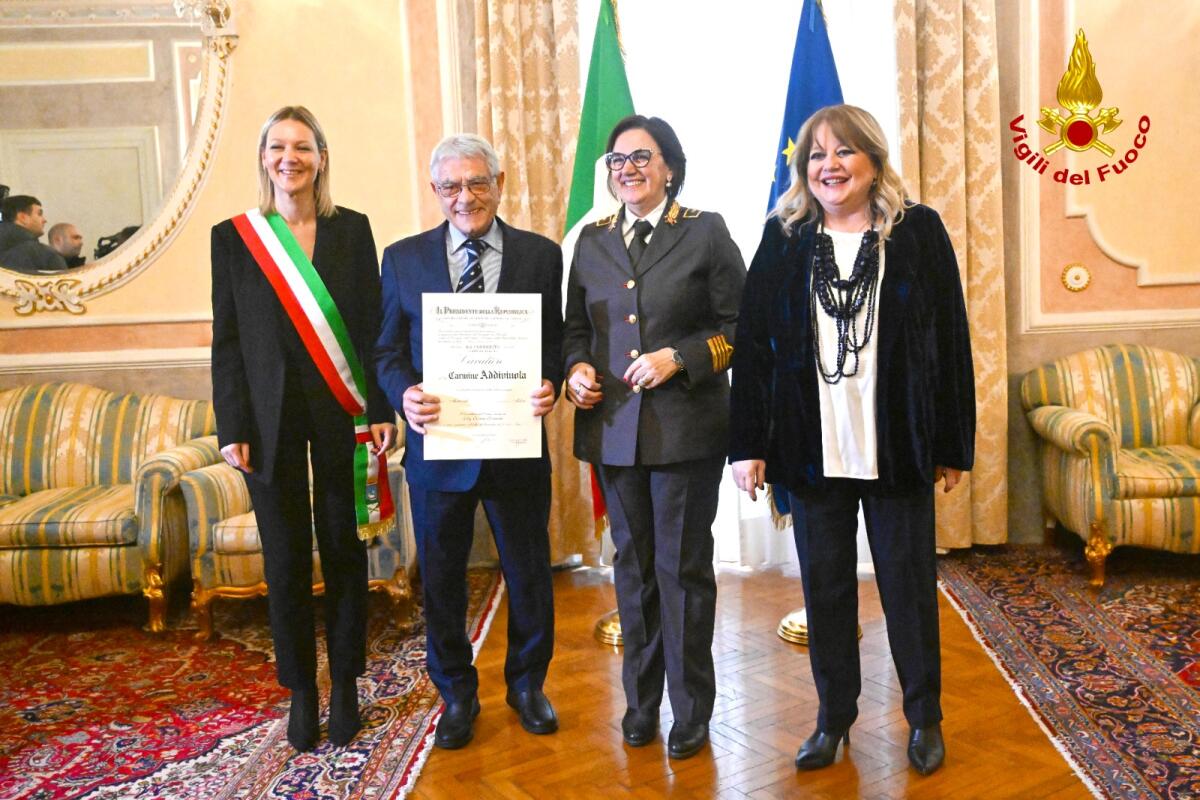 Cerimonia di consegna delle Onorificenze all’Ordine al Merito della Repubblica Italiana. - 