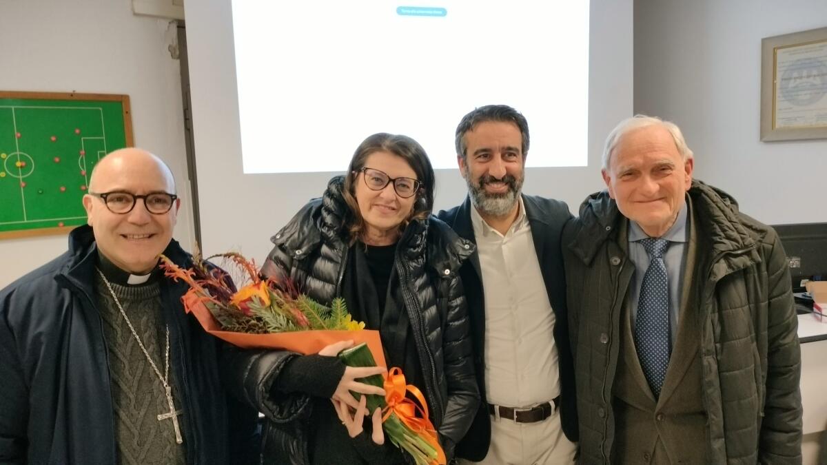 Gli arbitri sanniti con Monsignor Felice Accrocca per la Benedizione - 