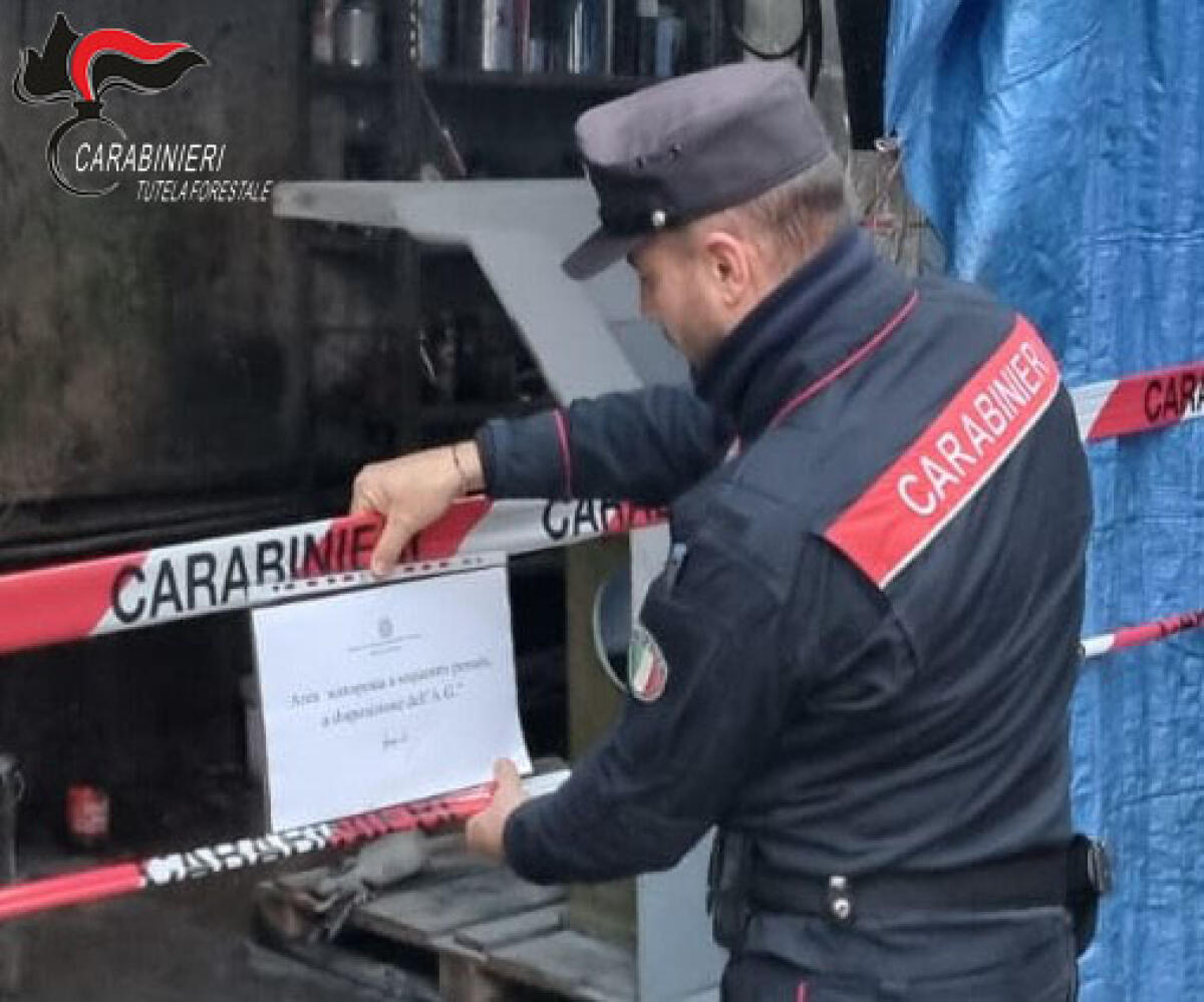 Inquinamento fiume Sarno, i carabinieri denunciano un 50enne. - 