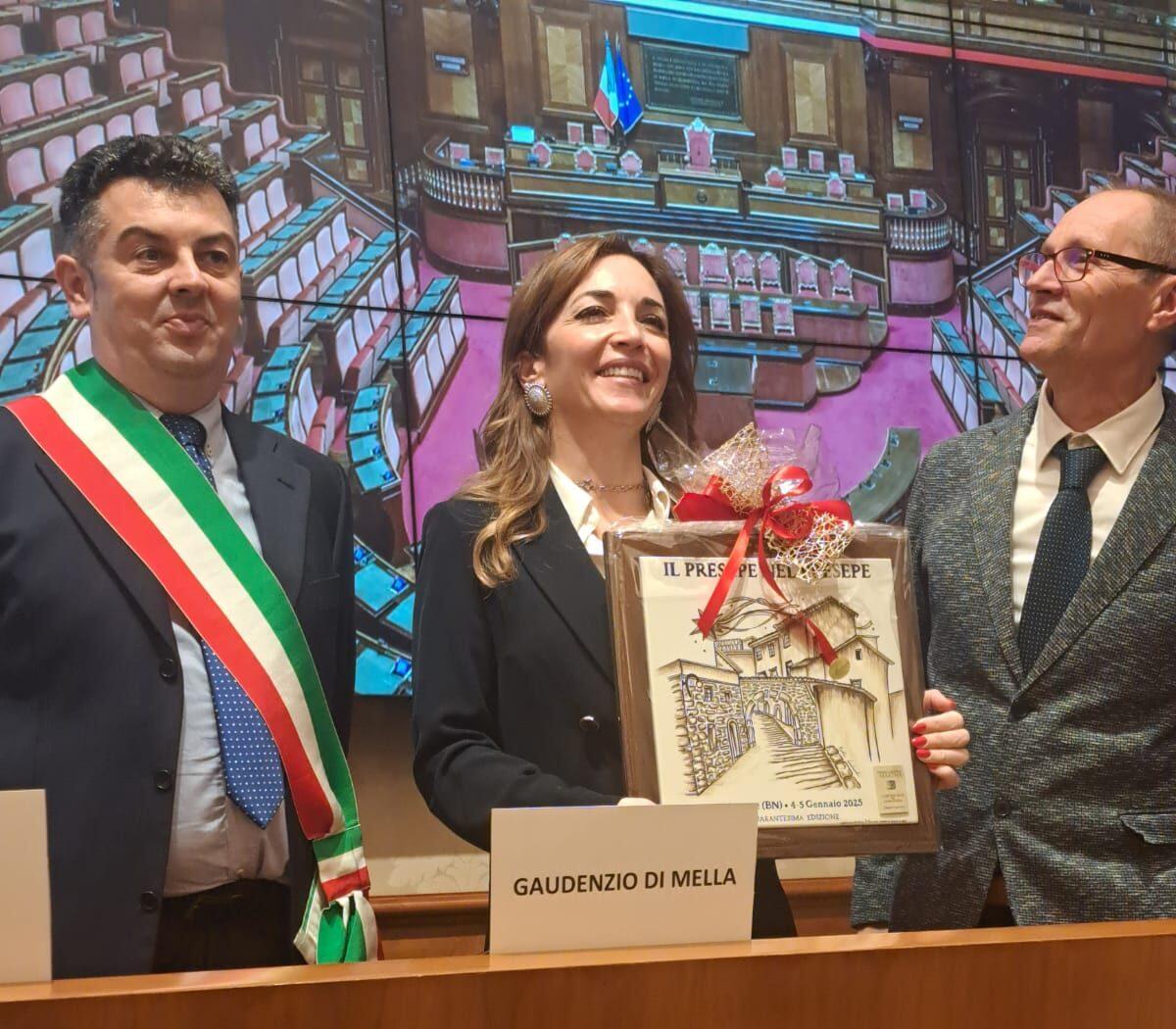 Giornata in Senato per il Presepe di Morcone. - 