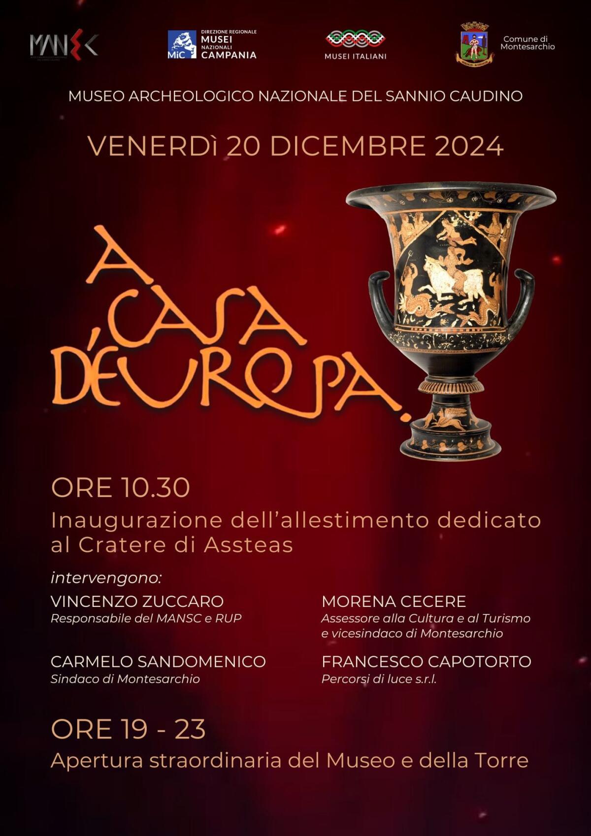Montesarchio. “A casa di Europa” - 