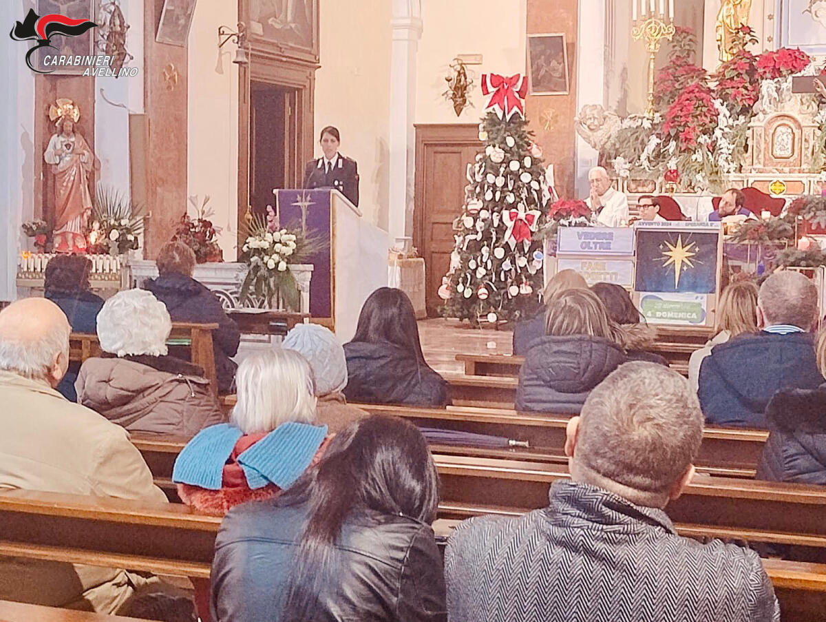 Anche a Natale i Carabinieri in difesa degli anziani. Il Maresciallo incontra i cittadini. - 