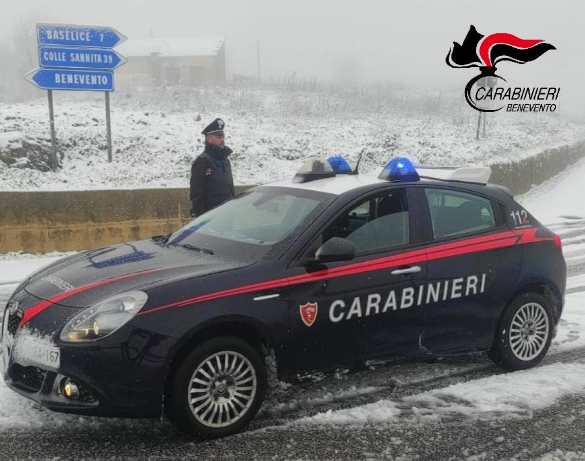 Sicurezza e controlli stradali, Carabinieri in azione in Val Fortore. - 
