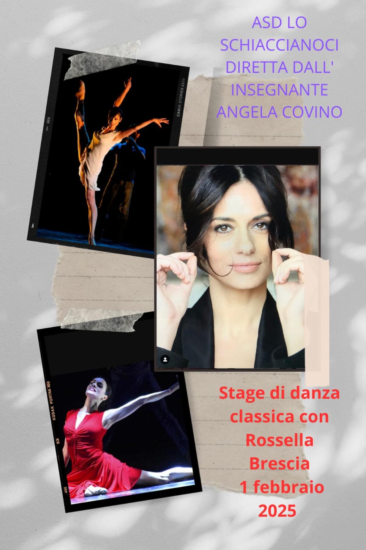 Cervinara. Asd "Lo Schiaccianoci", stage di danza con Rossella Brescia - 