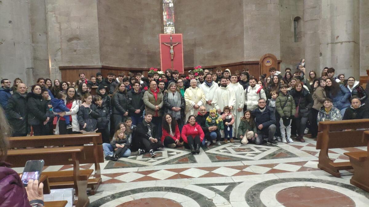 La visita del Gruppo Giovani della Parrocchia Santo Stefano di Telese Terme a Viterbo - 