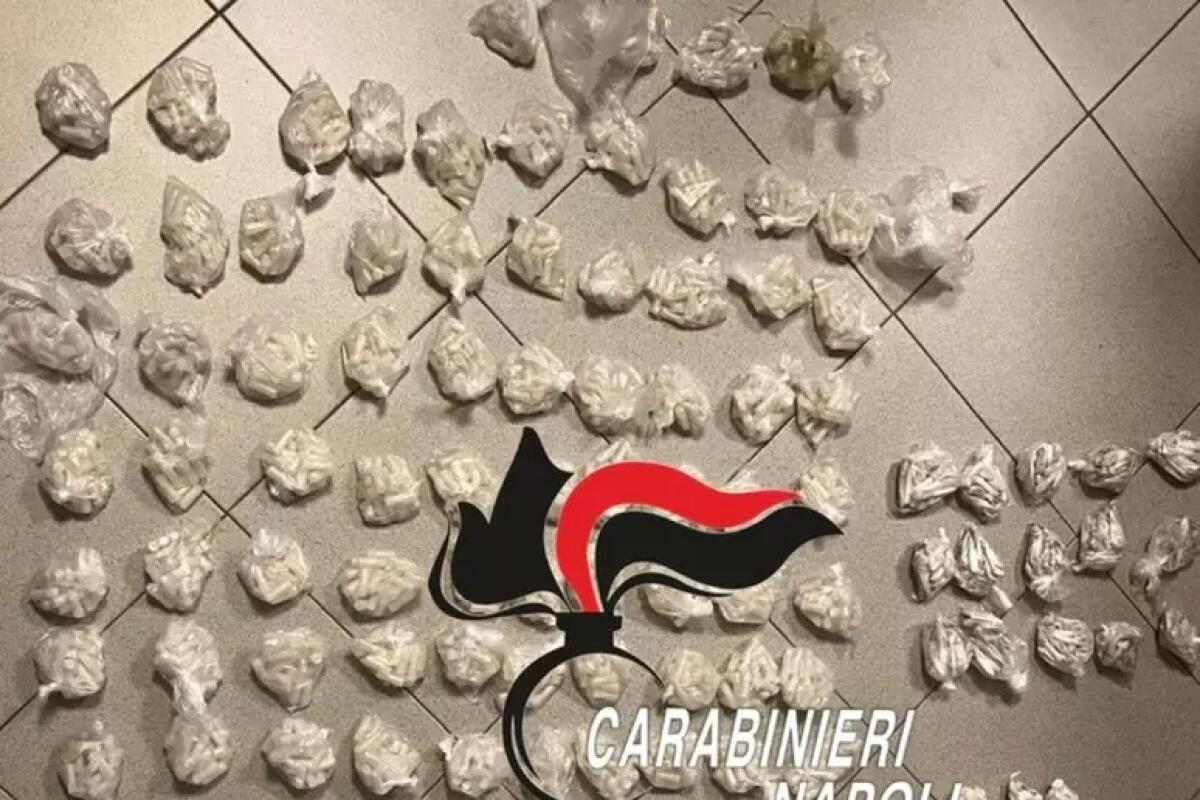 Oltre 8 kg droga sequestrati dai Cc in casa di un 20enne - 