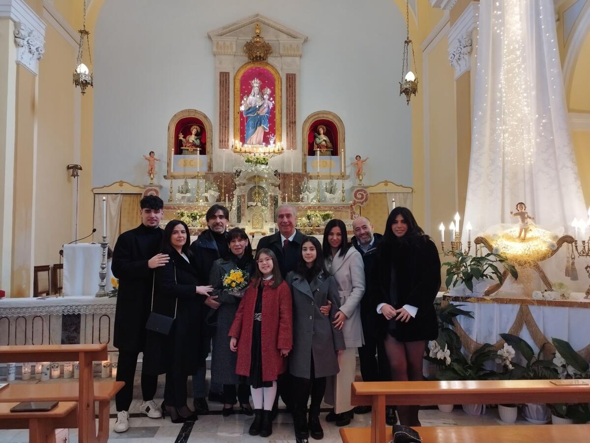 Cervinara.  50 anni di Matrimonio Ruggiero Giovanni e Pinelli Costanza - 