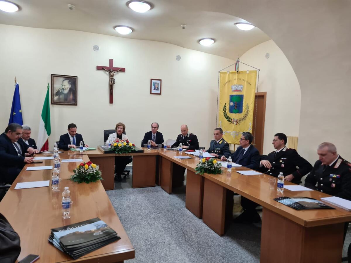 Pietrelcina. Riunito il Comitato per l'ordine e la sicurezza pubblica. - 