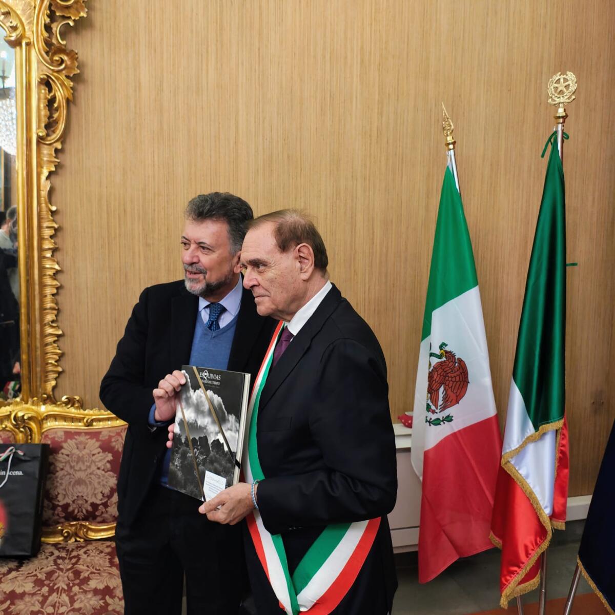 L'ambasciatore messicano Carlos Garcia de Alba in visita istituzionale a Palazzo Mosti - 
