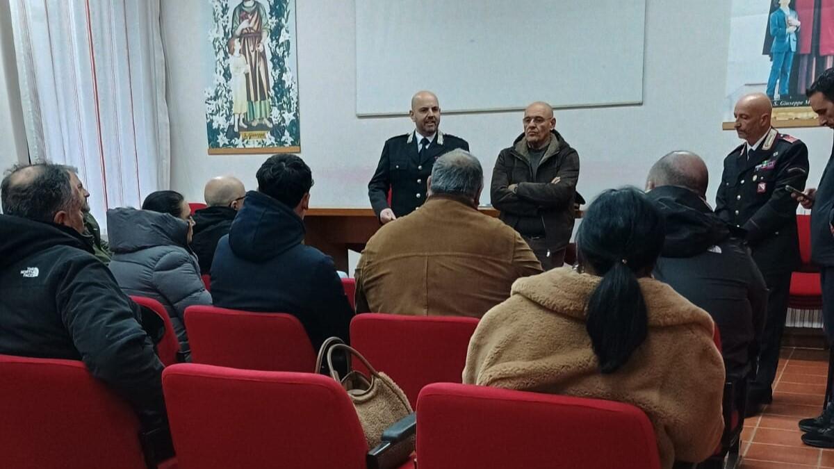 Avellino. I Carabinieri incontrano i rivenditori di generi di monopolio. - 