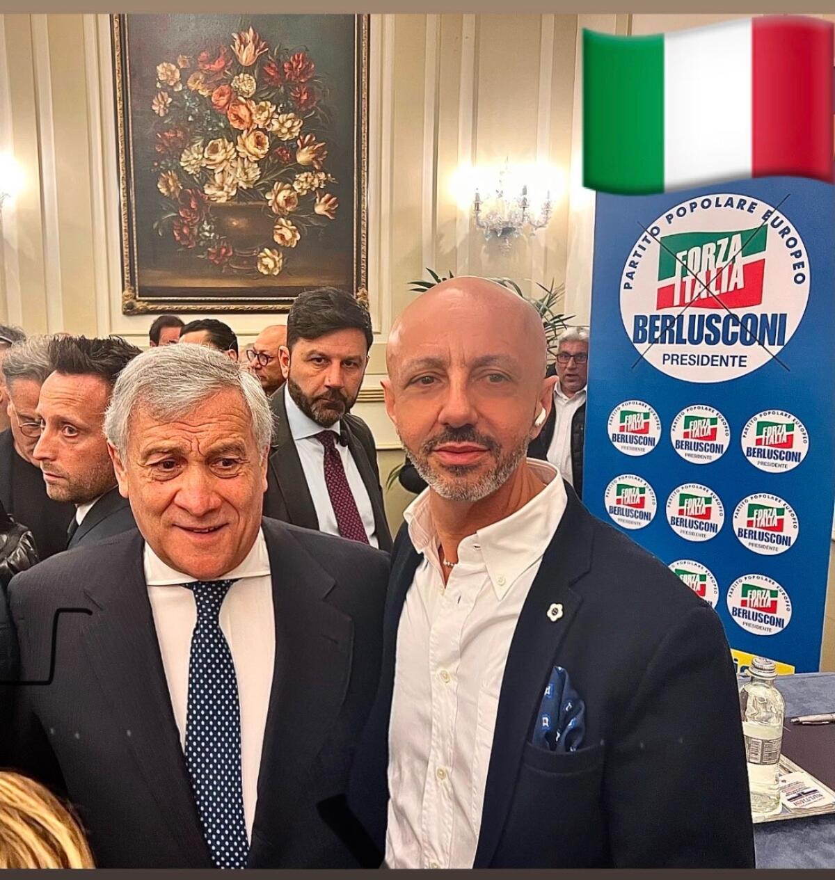 Forza Italia, Mirra: “Entusiasmo per l’arrivo di Tajani a Pietrelcina” - 