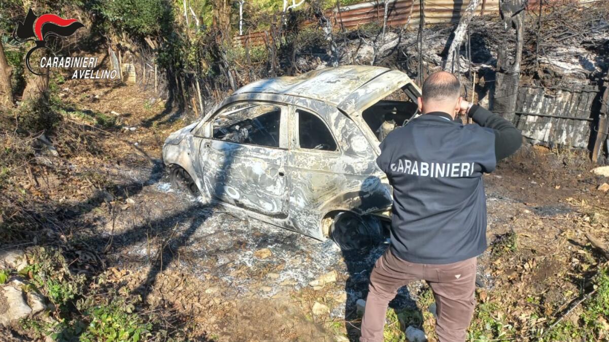 Montoro. Colpo al supermercato: i Carabinieri trovano l’auto dei malviventi incendiata - 