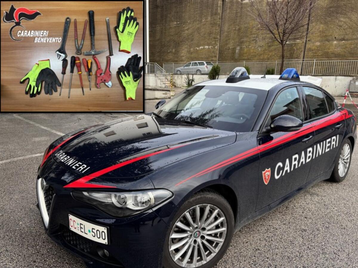 Inseguimento e arresto per tentato furto in abitazione: tre uomini finiscono in manette. - 