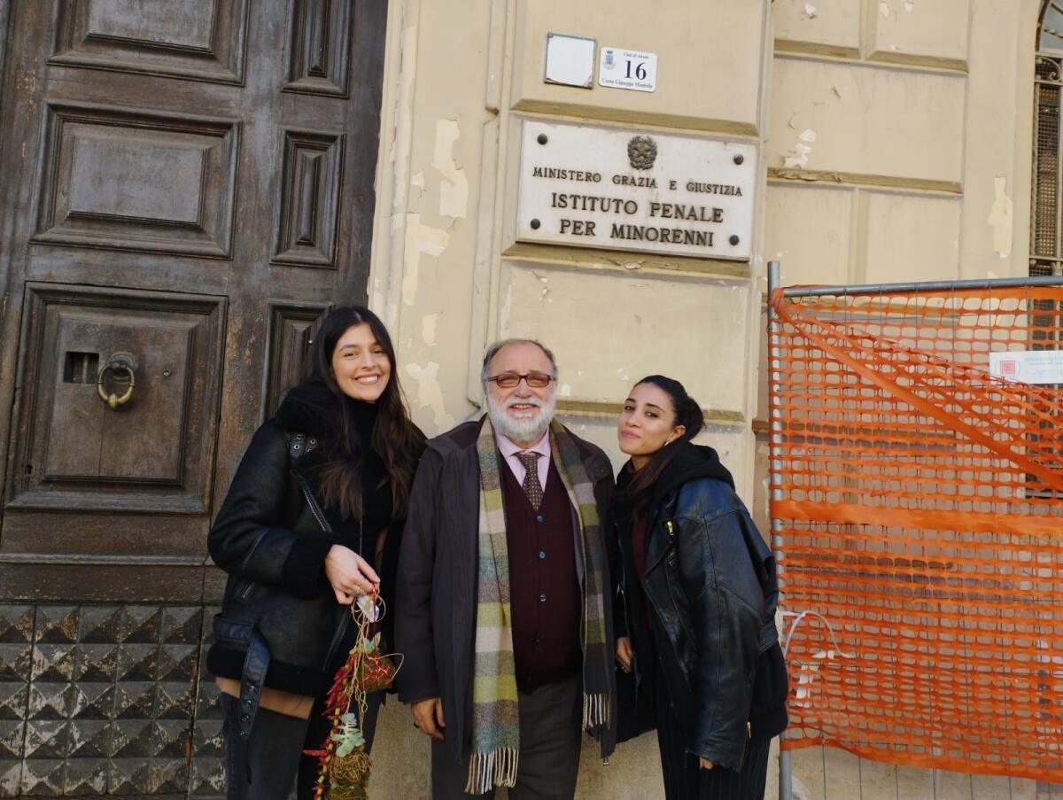 Visita del garante campano Samuele Ciambriello all' IPM di Airola. - 
