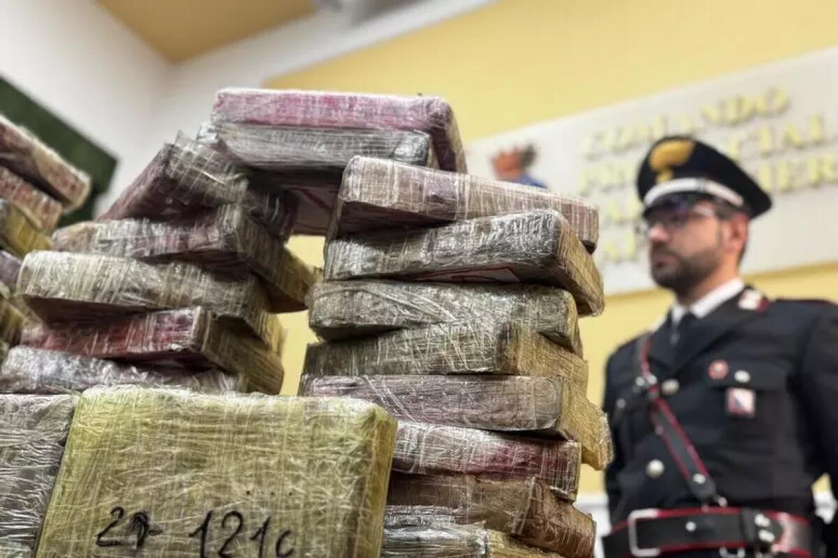 Sequestrati a Napoli 80 kg di cocaina per 10 milioni euro - 