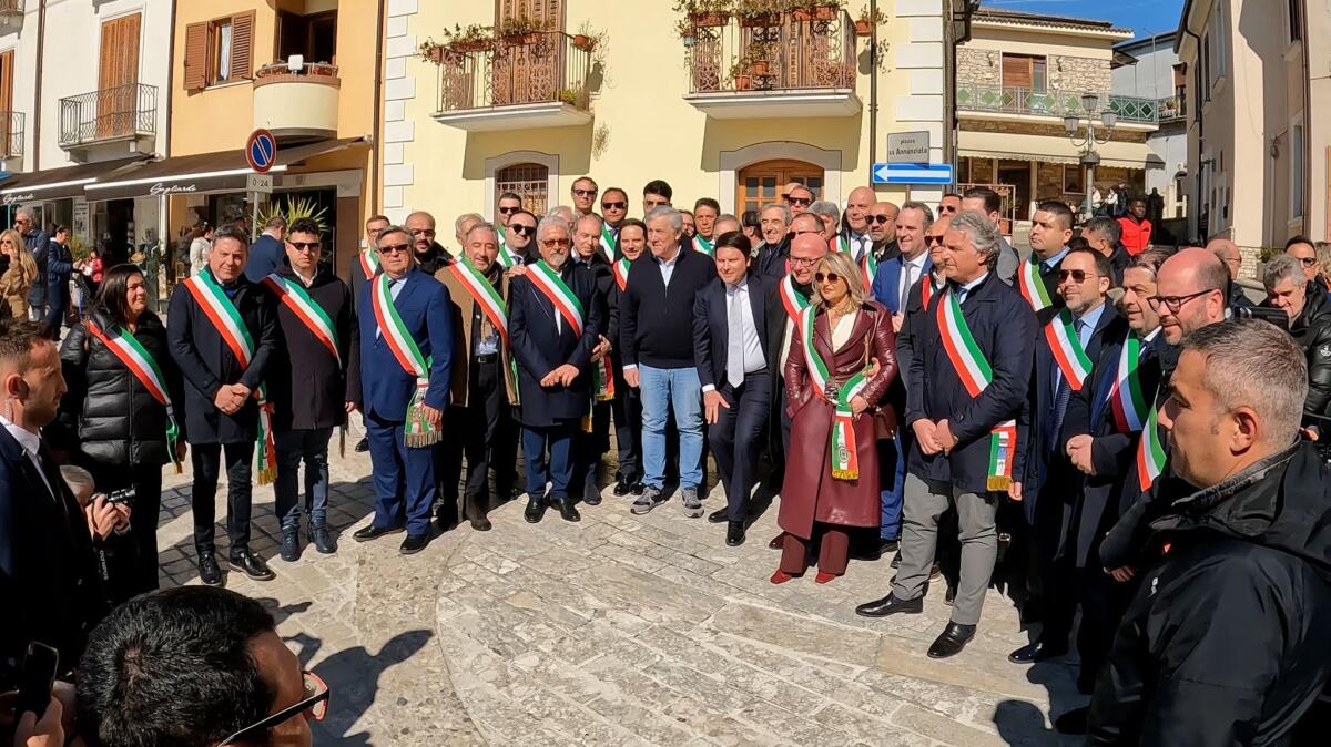 Tajani a Pietrelcina, i Sindaci: “Il Sannio protagonista sulla scena Nazionale". - 