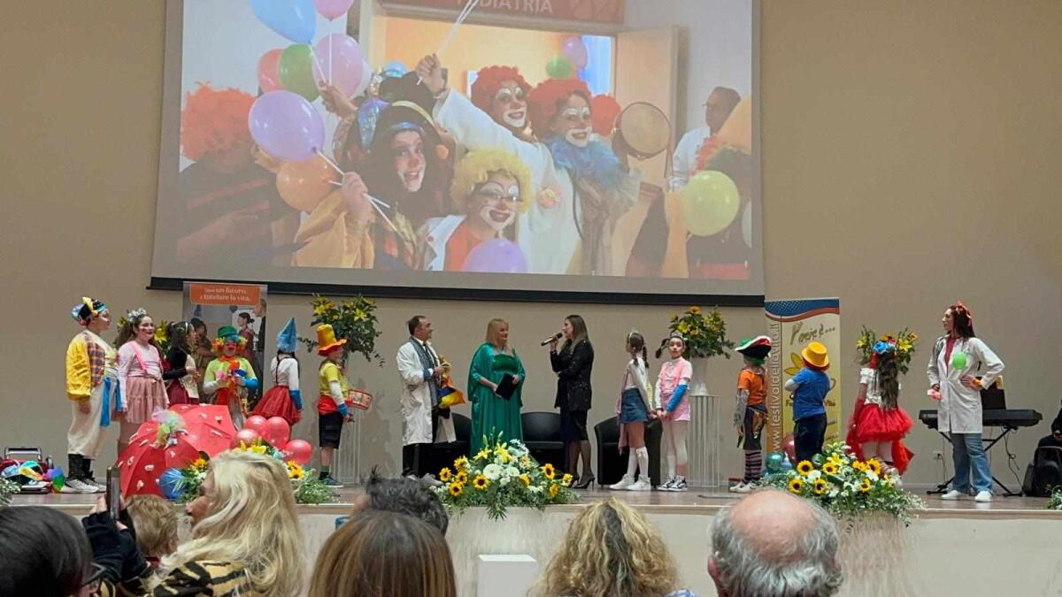 Al Festival della Vita premiati i babyclown dell'IC Aurigemma di Monteforte - 