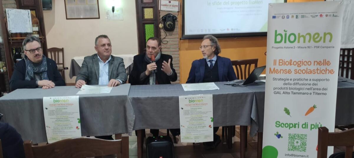 Presentato 'BIOMEN', il progetto per portare il cibo biologico nelle mense scolastiche - 