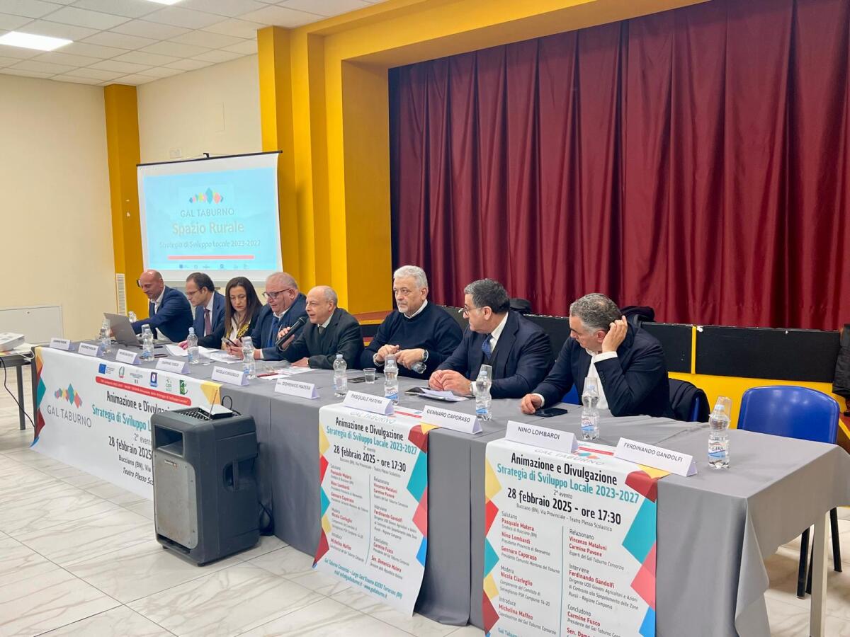 Da Bucciano il Gal Taburno rilancia la Strategia di Sviluppo Locale - 