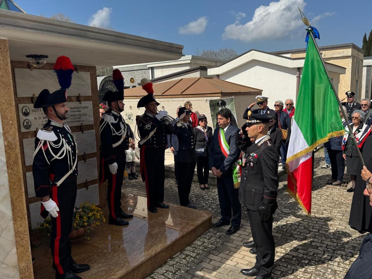 Airola. 81° Anniversario morte Carabiniere Medaglia d'oro al Merito Civile “Alla Memoria” Pasquale Ruggiero. - 