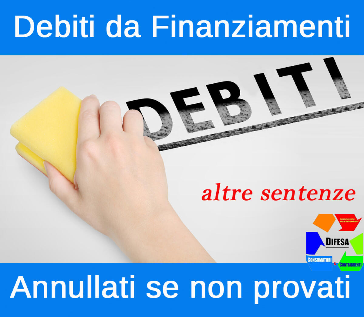  Il Recupero Crediti deve provare la sua legittimazione ed il credito, altrimenti il debito viene cancellato.  - 