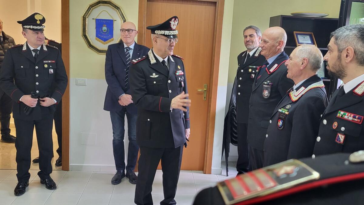 Il Comandante della Legione Carabinieri “Campania” in visita ai presidi territoriali dell’Arma in Irpinia - 