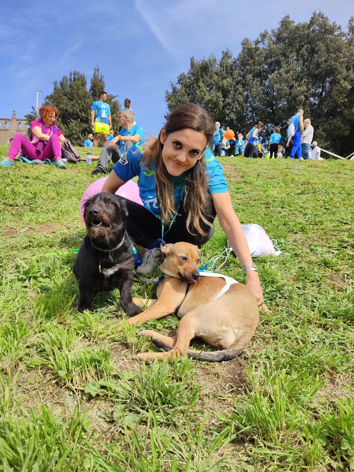 Iago e Leila alla Rome Fun Run The Marathon  - 