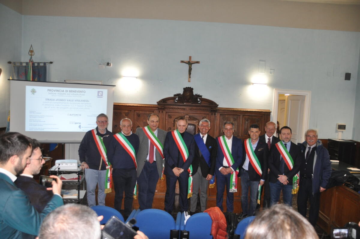 Presentazione progetto esecutivo Fondo Valle Vitulanese - 