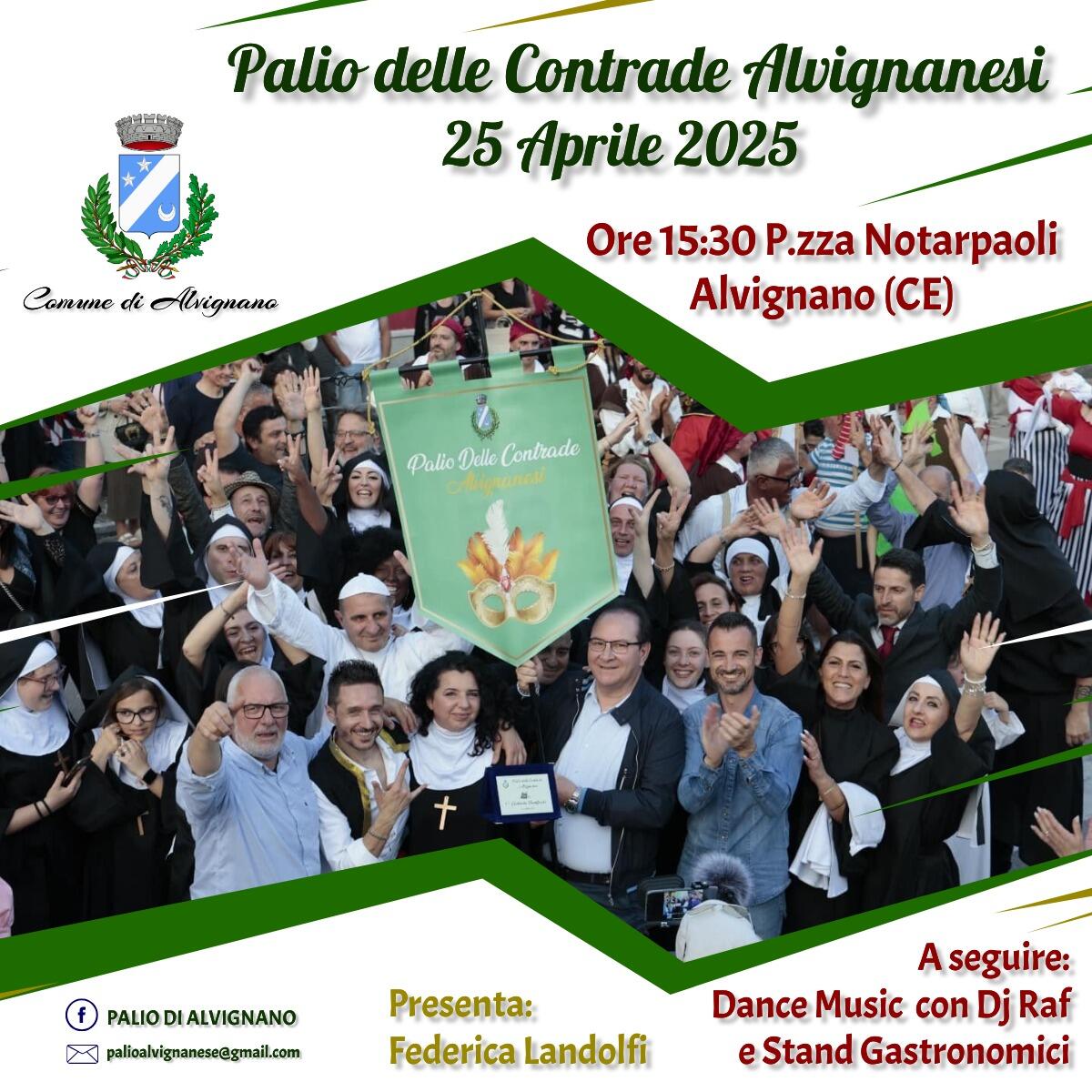Alvignano si prepara alla Magia del Cinema con il Palio delle Contrade 2025 - 