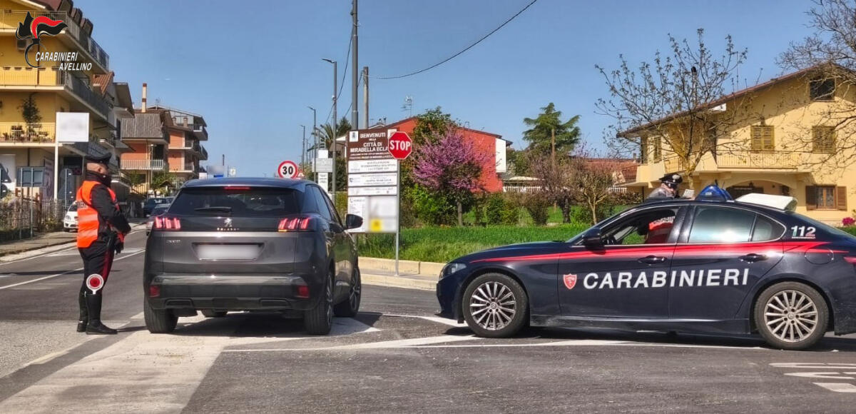 A Pasqua i Carabinieri intensificano i controlli tra Montemiletto e la Valle Ufita - 