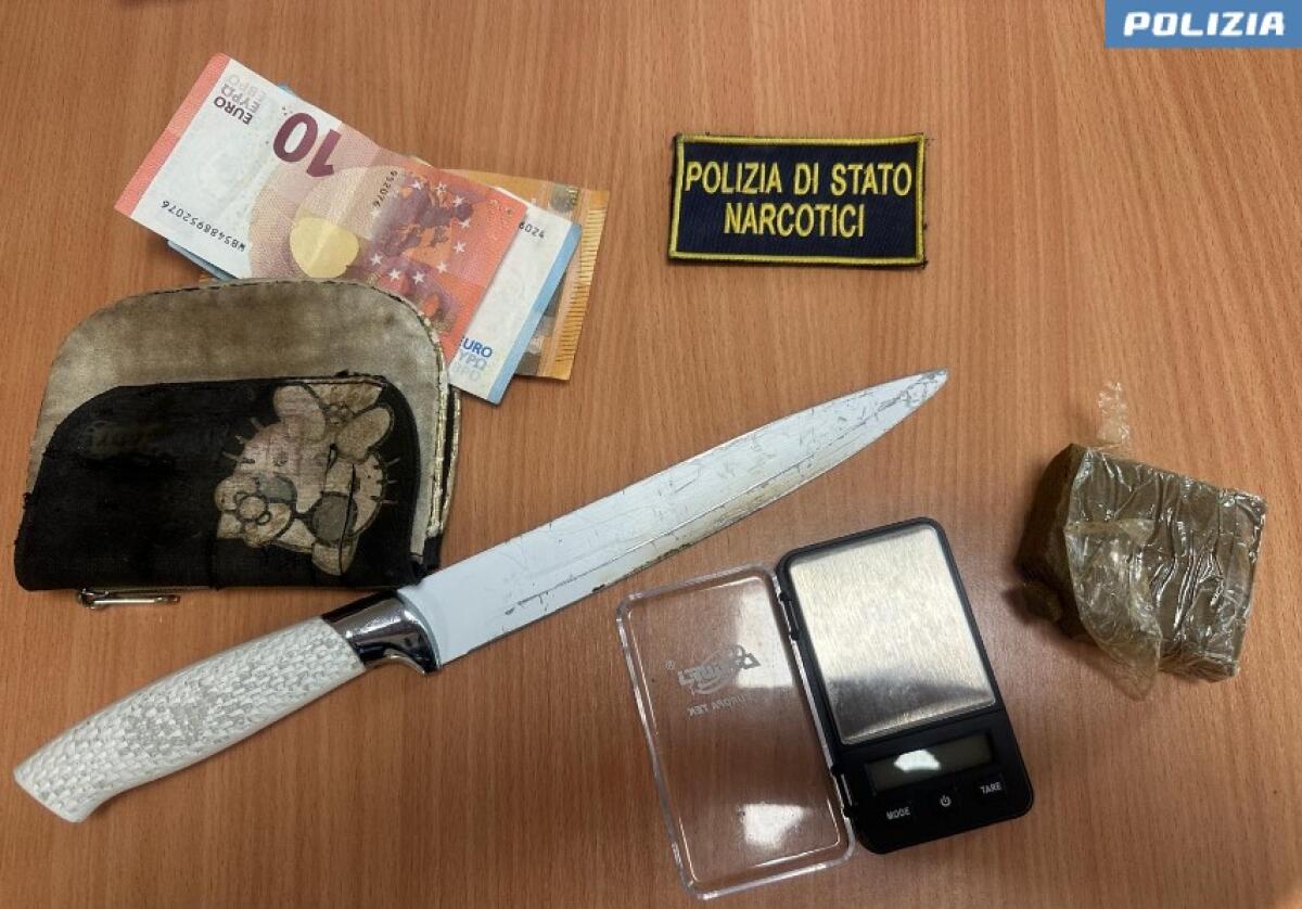Trovato in possesso di 65 grammi di hashish, in manette un 27enne di Benevento. - 