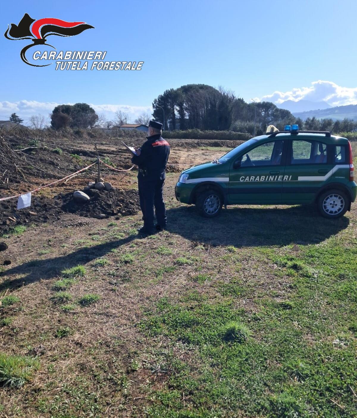 Riassetto della rete fognaria sul tratturo regio "Pescasseroli-Candela", lavori non autorizzati dalla Soprintendenza - 