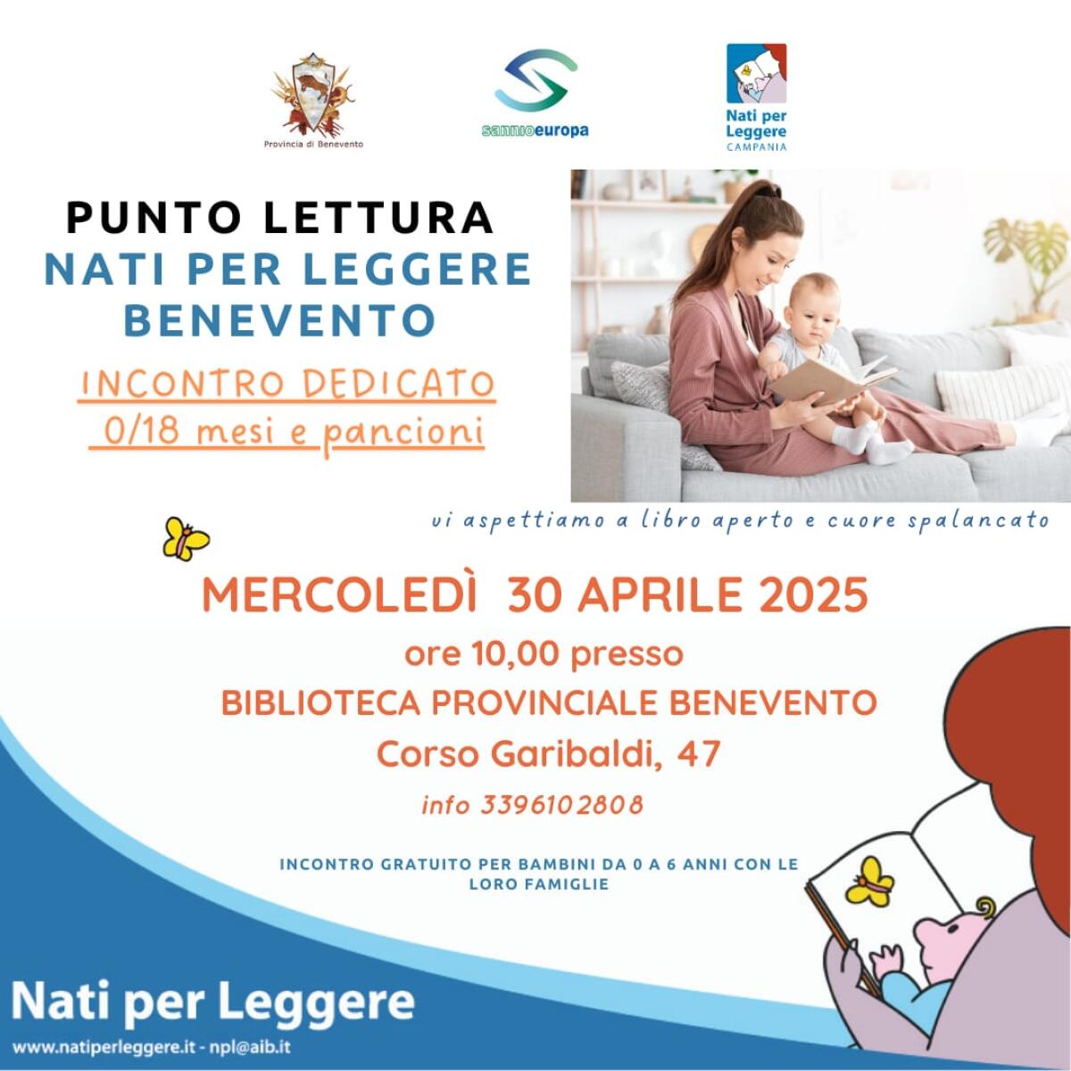 Nati per Leggere Benevento: nuovo appuntamento dedicato alle famiglie in attesa - 