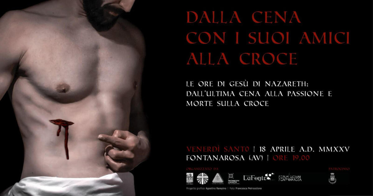 Fontanarosa. Venerdi la Via Crucis vivente - 