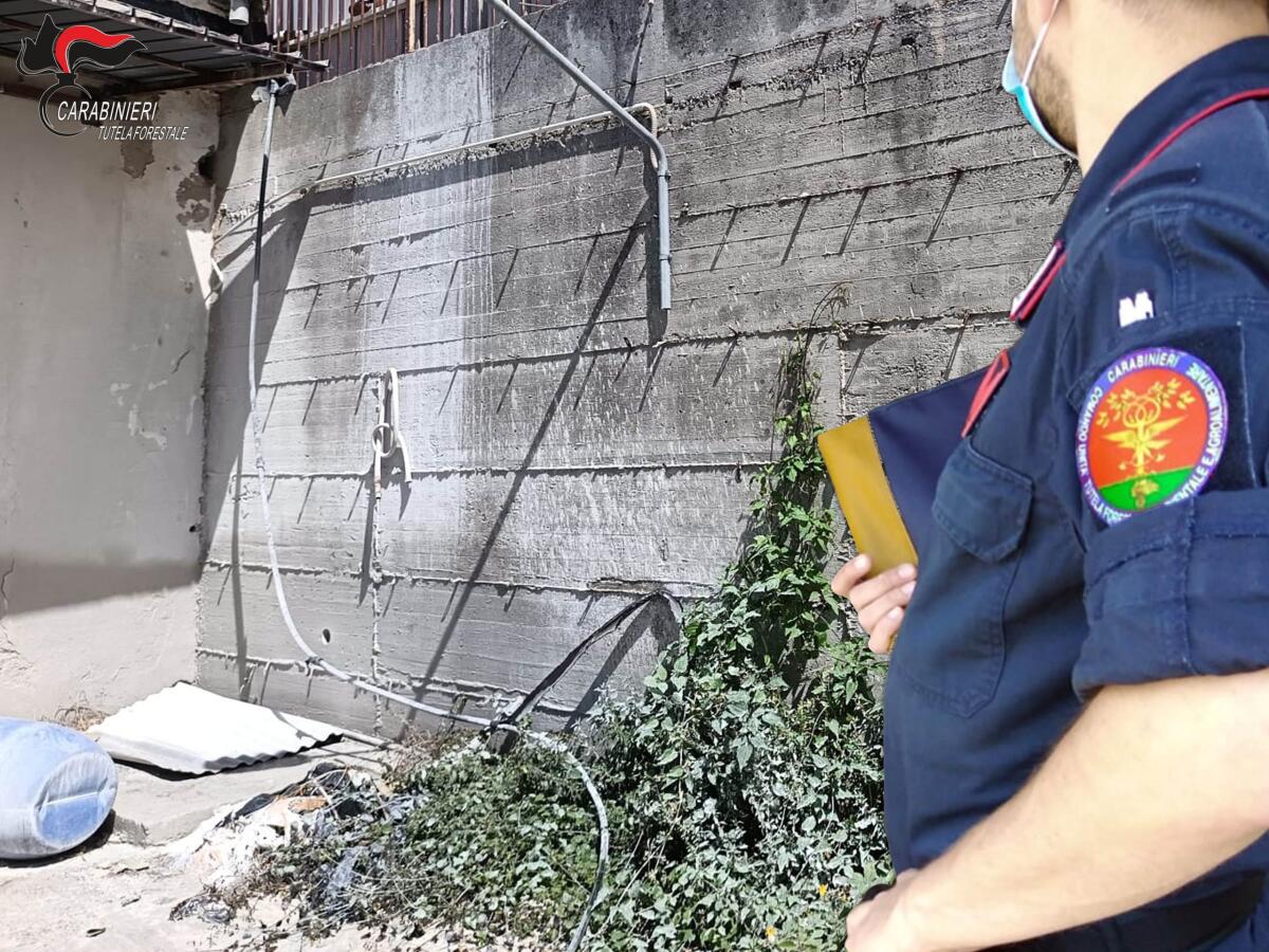 Scarico illecito di acque reflue inudstriali, denunciato un 40enne., - 