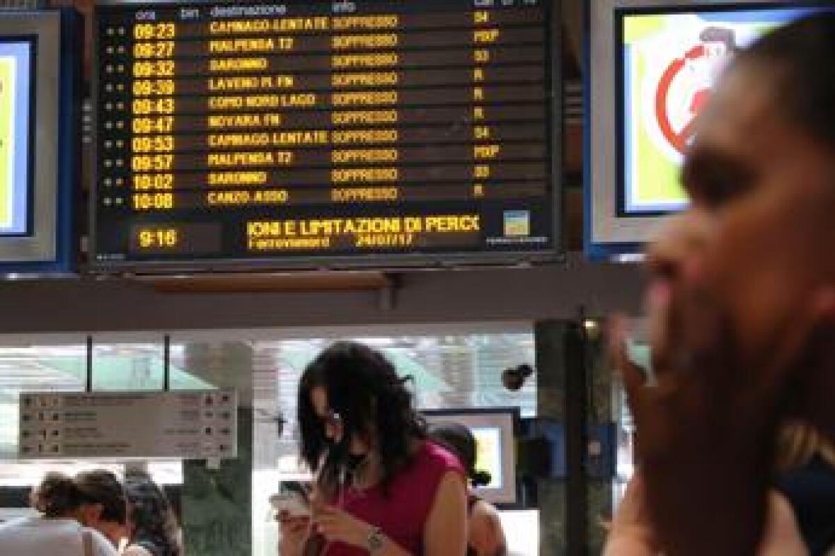 Scioperi: oggi si fermano i treni - 