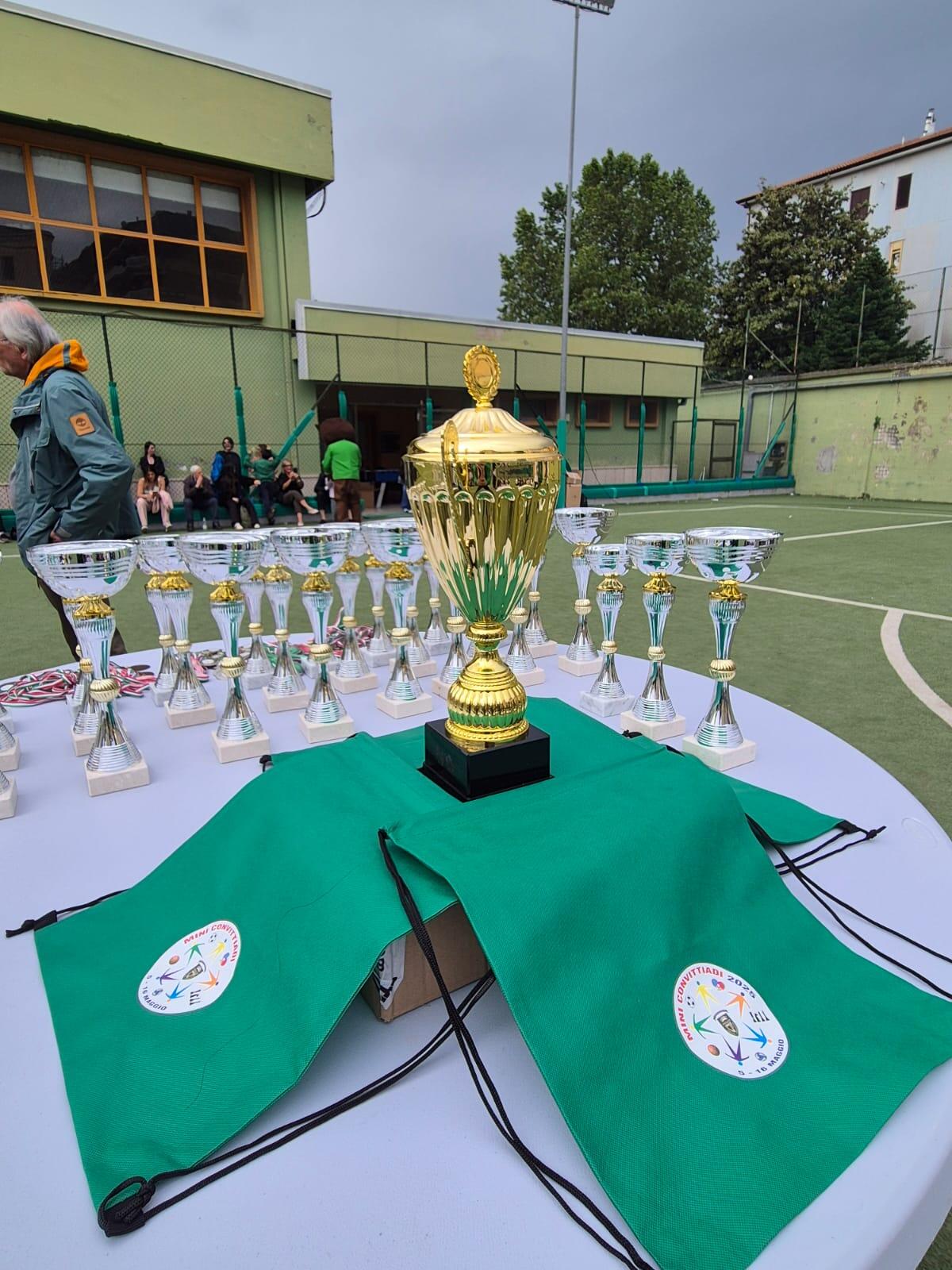Cerimonia di premiazione delle Miniconvittiadi al Covitto Nazionale di Avellino. - 