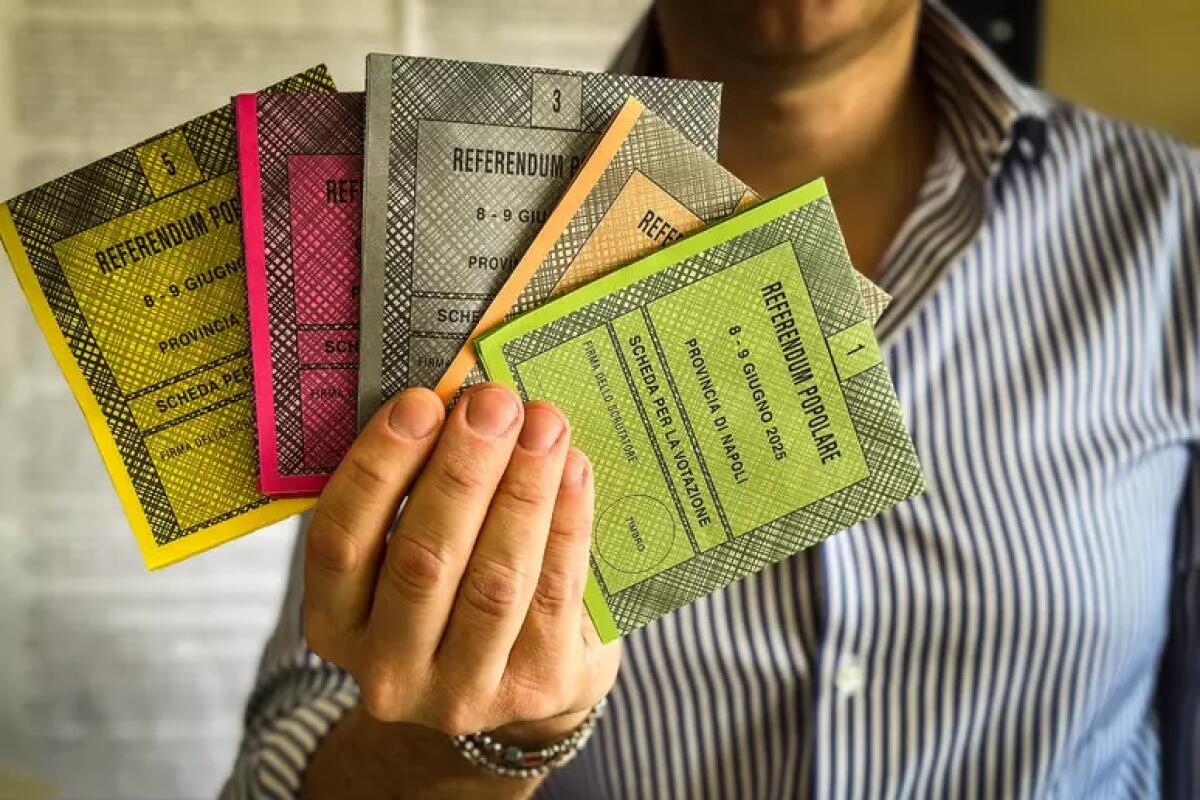 Referendum: in Campania l'affluenza sotto il 30% - 
