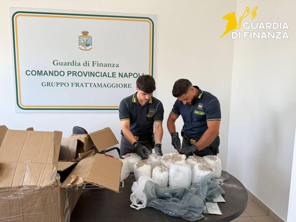 Pasta e farina come copertura, sequestrati oltre 100 kg di ketamina. - 