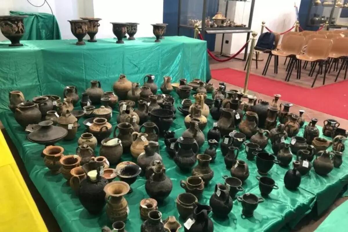 398 reperti archeologici recuperati da GdF in mostra a Benevento. - 