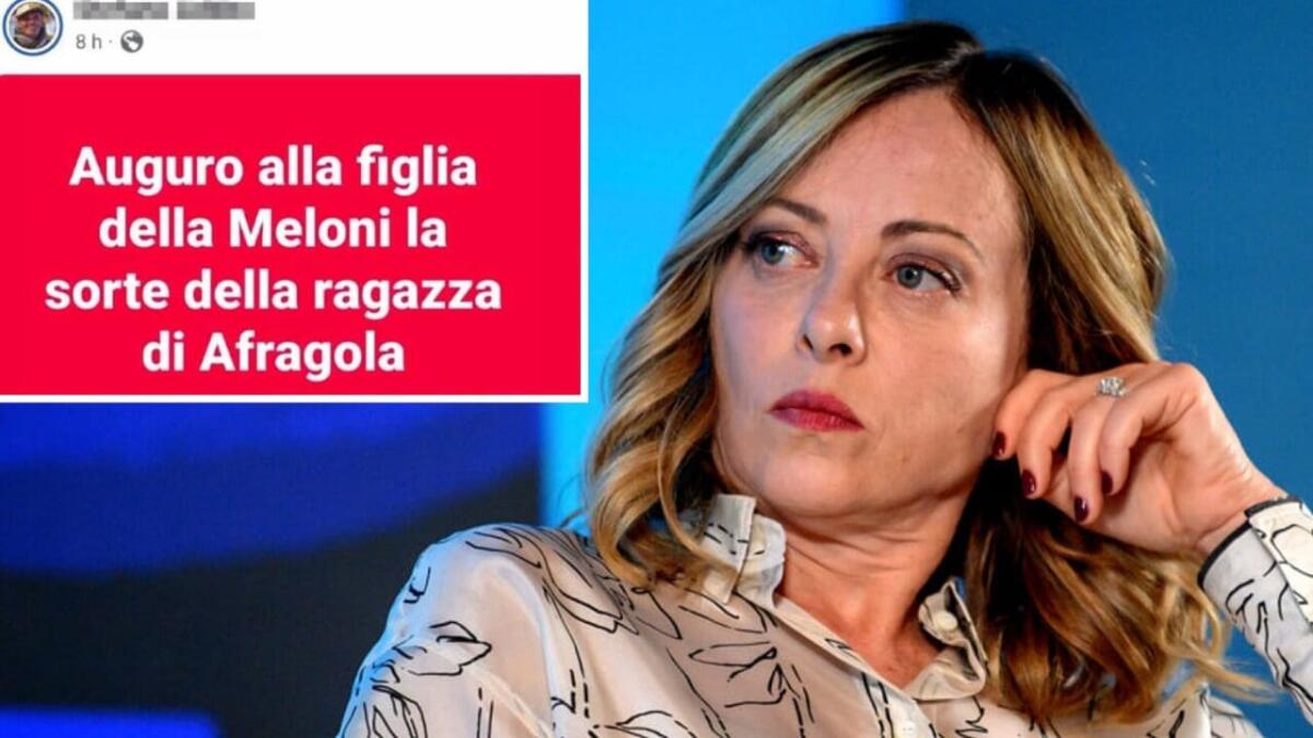 Insulti alla figlia di Meloni e a Piantedosi, autore un insegnante campano di 65 anni - 
